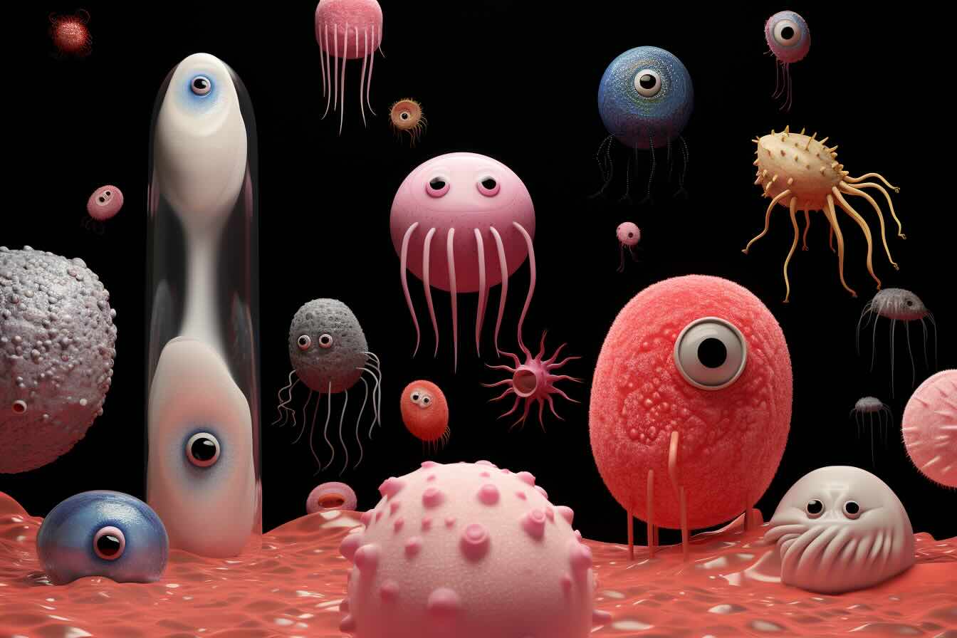 Cartoon parasites