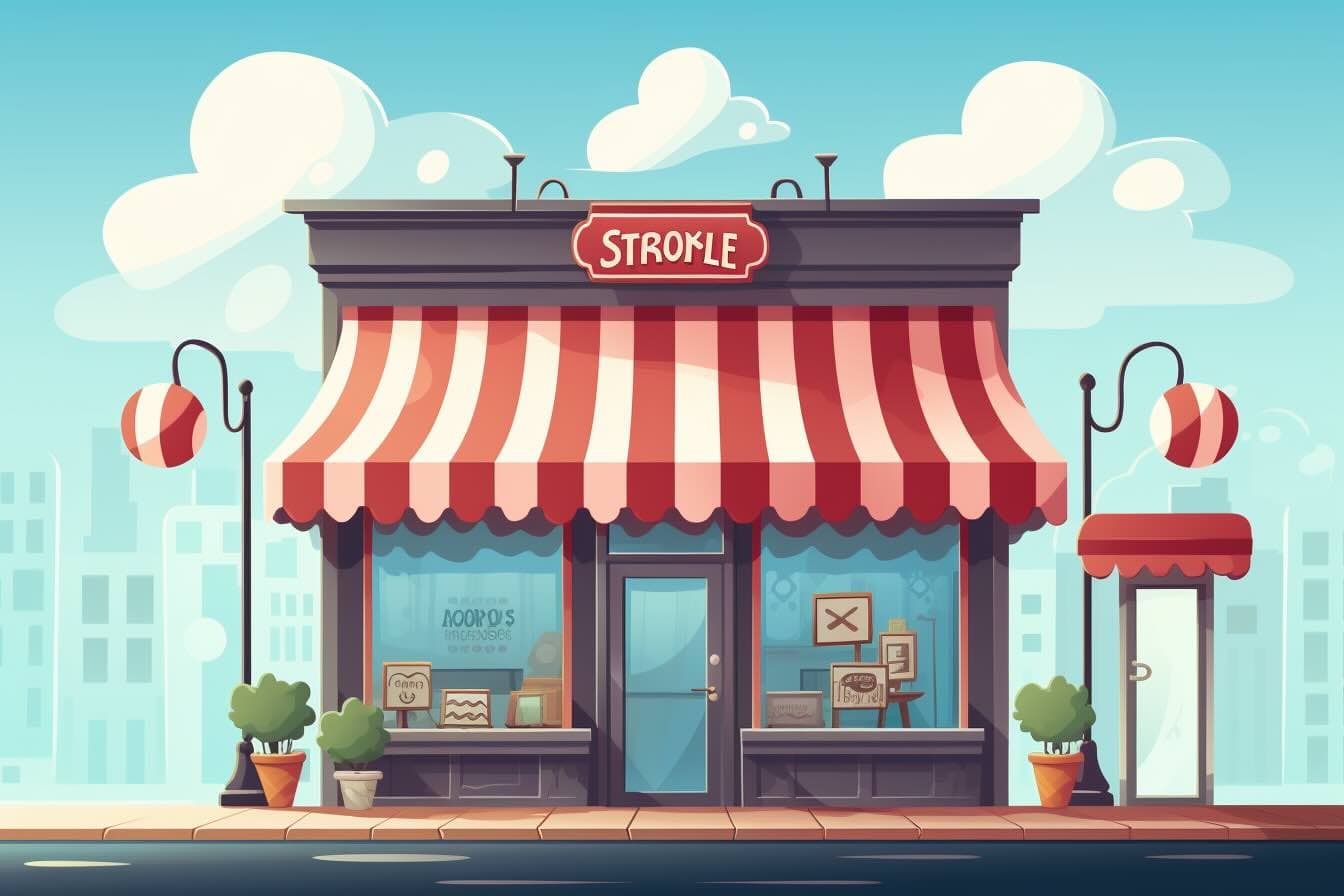 Small business store